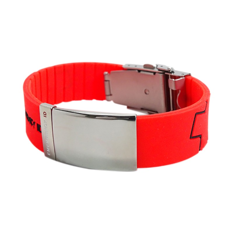 BDG-WRIST-EMSR EM Wristband Silicon 65mm Red - rfIDEAS-shop