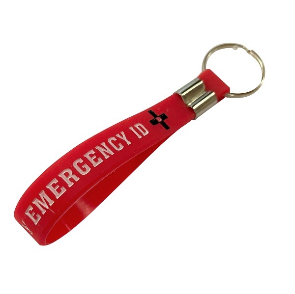 Emergency ID Key Tag