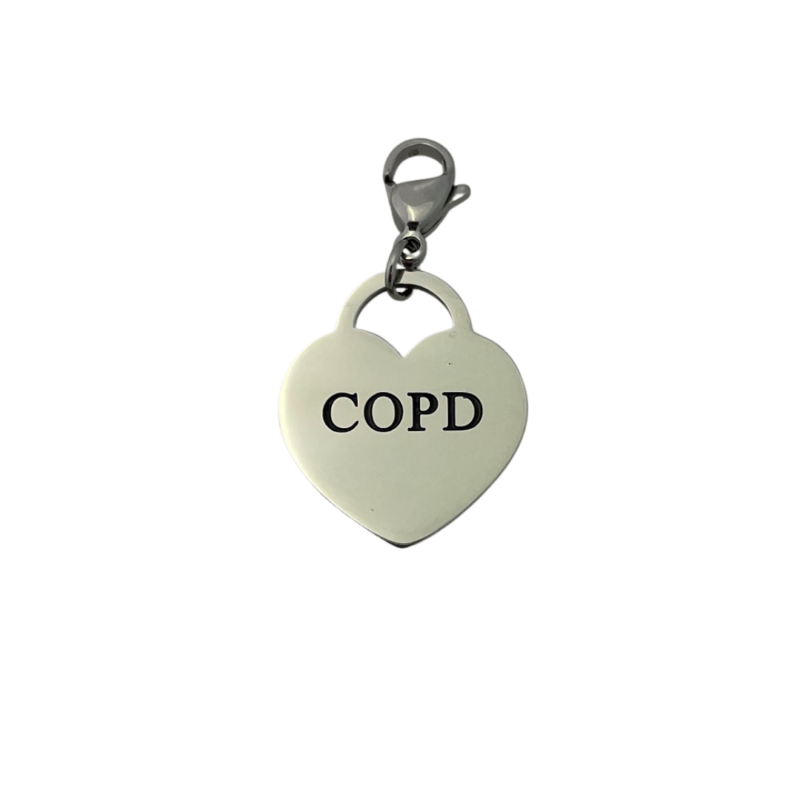 Heart Charm COPD alert by Emergency ID Australia
