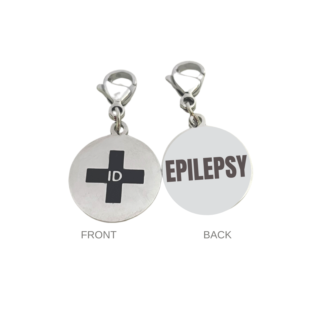 Epilepsy Unisex Wristband - Black White - Butler and Grace Ltd
