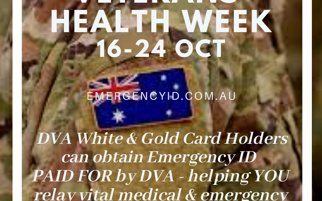 Veterans Health Week 16 – 24 October 2021