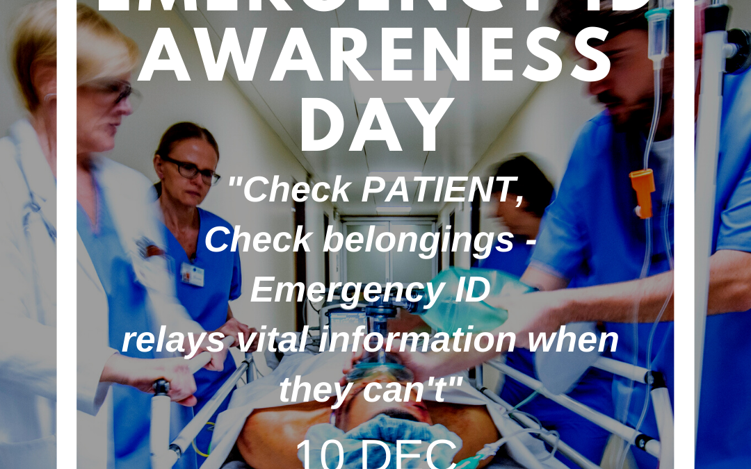 Emergency ID Awareness Day 10 Dec