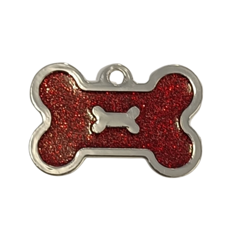 Custom engraved PET Sparkle - Red