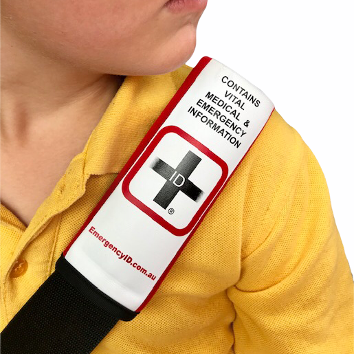 Emergency Information with Photo on your Seat Belt – Its a game changer!